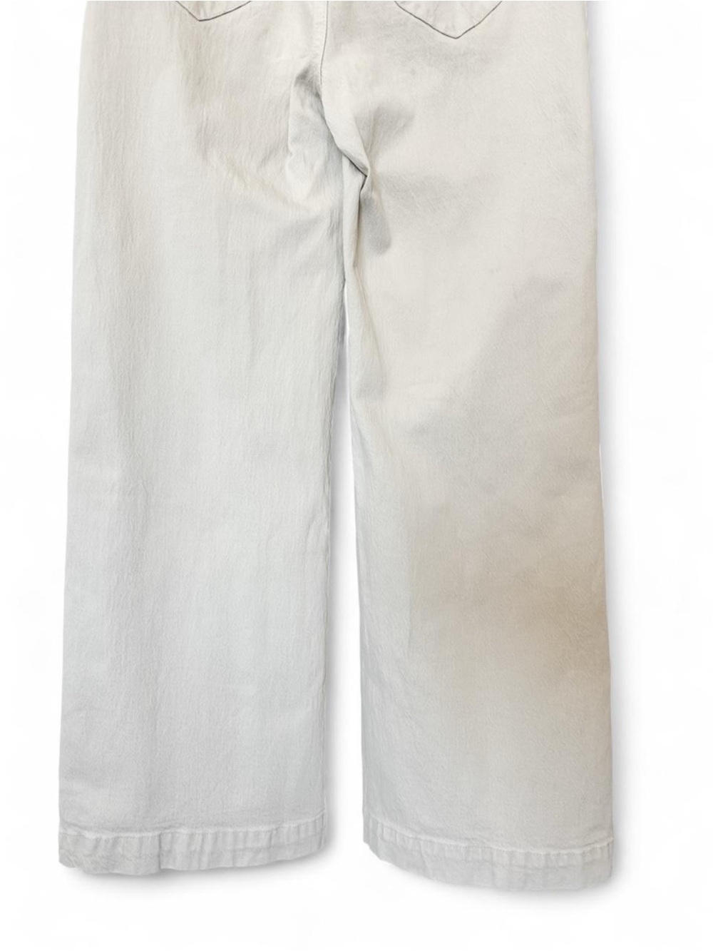 Rolla’s Sailor High-Rise Wide-Leg Jeans Light Beige Women’s - Size 27 - Picture 9 of 14